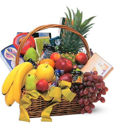 Cesta de frutas gourmet