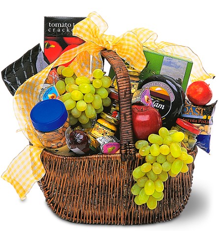 Cesta de picnic gourmet