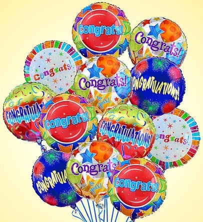 Globo de Felicitaciones - Globo Individual