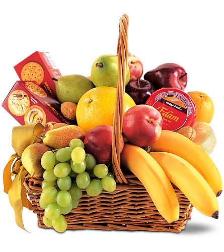 Classic Fruit Basket & Gourmet