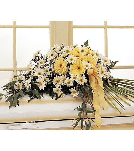 Drop Of Sunshine Casket Spray - Youth Size